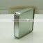 plain white/silver tin metal box tin can