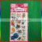 embossed PVC stickers birds stickers