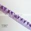 purple comfortable quality sequin ribbon decorative trim