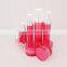 Round shape plastic lotion bottles, acrylic cosmetic empty lotion bottles