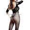 Taiwan Manufacturer Long Sleeve Nylon Fishnet Bodystocking
