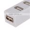 4 USB port USB2.0 Hub with one power switch with led indicated