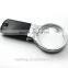 Folding hand-held magnifying glass&promotion products& with LED lighttechnological magnifying glass