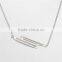 2016 New Design Solid 925 Silver Fashion Jewellery Long Chain Necklace