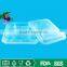 lunch box plastic Disposable bento office lunch box with dividers