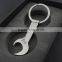Promotonal Logo Laser Metal Opener Wrench Keychain