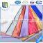 Glossy colorful 100% polyester fabric satin fabric dyed plain for bedding fabric