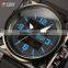 Shark Army Mens Rubber Band Quartz Chrono Analog Military Digital Sport Watch