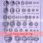buttons transparent new design chinses supplier