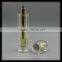 square 15ml 30ml 50ml plastic cosmetic cream containers & cream jar , gold / shinly cosmetic acrylic bottle personal care