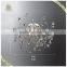 Chrome Plating Modern Home Decorative Ceiling Lamps Flower LED Ceiling Lamp, Interior Decorative Ceiling Lamp