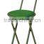 Modern Z bar stool with footrest