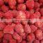 Fresh frozen strawberry with sugar