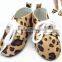 Fashion leopard skin pattern shoes for 18 inch dolls
