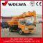factory 6 ton used truck crane with boom crane
