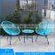 Popular Outdoor Furniture Wicker Garden Stackable Egg Chair