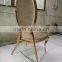 China furniture stainless steel dining chair for wedding