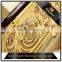 Interior Antique Bronze Decorative Railing Design Brass Stair Handrails for Hotel