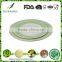 Biological Eco-friendly top-selling Bamboo Fiber Melamine Round Dinner Plate