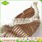 China customized cheap decorative stylish christmas empty mini gift wicker baskets wholesale