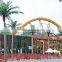 hot sale artificial huge metal palm tree with real touch branch for landscape decoration