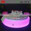 Hotel bed furniture double bed simple singel bed LED Lighting bed in hotel