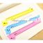 custom acrylic ruler for kids, colorful acrylic ruler with printing picture