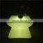 Hot Sales Top Quality Home Glowing Bar Table and Chair with Rechargeable Battery Operated