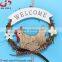 Hot Sales With Wood Chicken Easter Decorations Rattan Wreath