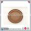 Natural and carved wooden round Base