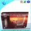 New design elegant L shape white acrylic cigarette display rack
