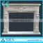 China carved marble fireplace