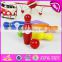 Wholesale mini wooden kids bowling playing set colorful children wooden bowling set toys W01A293