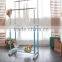 Modern movable adjustable metal clothes drying rack stand