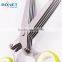 S97013BP FDA Certificated 7-1/2" 5 Blades Paper Shredding Scissors