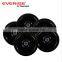 Gymnastics Black Solid Rubber Bumper Plate