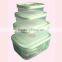 4Pcs Plastic Microwave Container