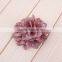 handmade fabric flower clip with dot for kids hair accessories