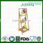 Multi-function bamboo kitchen storage rack for office, kitchen and living room