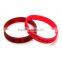 Fashion jewelry 2016 custom silicone charm bracelet