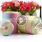 Custom wholesale 3 inch 75mm printed striped rainbow grosgrain ribbon