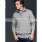 Custom Autumn 100% cotton kint pullover casual jumper half zip up hoodies men