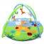 Baby hanging bear toy super soft plush baby animal mat baby sleeping mat
