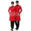 custom factory price 5 star restaurant staffs hotel uniforms ,receptionist uniforms for waitress