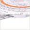 Kearing OEM Plastic E6B Plotter 25.0cmX11.4cm for pilot training # KCRP-5