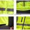 waterproof breathable high visibility winter safety shell jacket