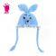 Hot sale lovely rabbit baby wool hats, Color matching hats