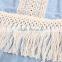 Lovely tassel sleeveless beach baby girls rompers summer newborn baby clothes