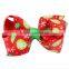 F40642A Christmas Decoration Colorful Ribbon Cute Bobby Pins