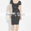2017 Cheapsale Sexy Ladies Tight Solid Stripe Casual Dress Bulk Clothing